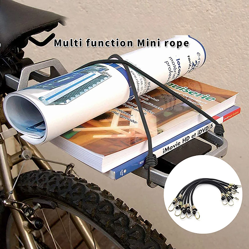 30cm Heavy Duty Luggage Straps Rope Hooks Elastic Bungee Cord for Outdoor