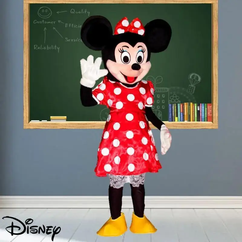

Customized Disney Mickey Minnie Mouse Mascot Set Classic Cartoon Characters Advertising Event Party Adult Costume Large Gifts