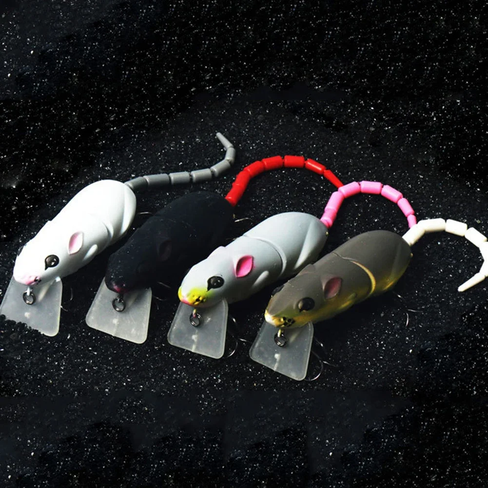 15.5CM Mouse Lure Artificial Plastic Rat Bait 155mm 15.5g Simulation Mouse Fishing Lure Crankbait Fishing Bait Pesca Pike Lures