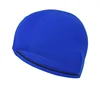 1PC High Elastic Single Thread Polyamide Swimming Cap Men And Women No Cut Breathable Swimming Cap Adult Cloth Cap Hot Spring 4
