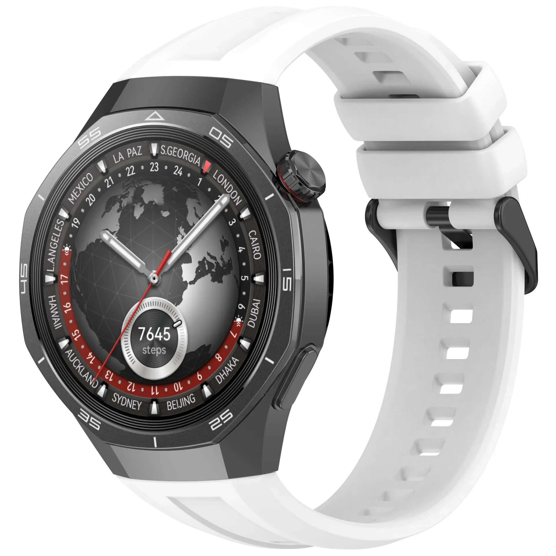 Premium Silicone Sports Band - Adjustable Strap