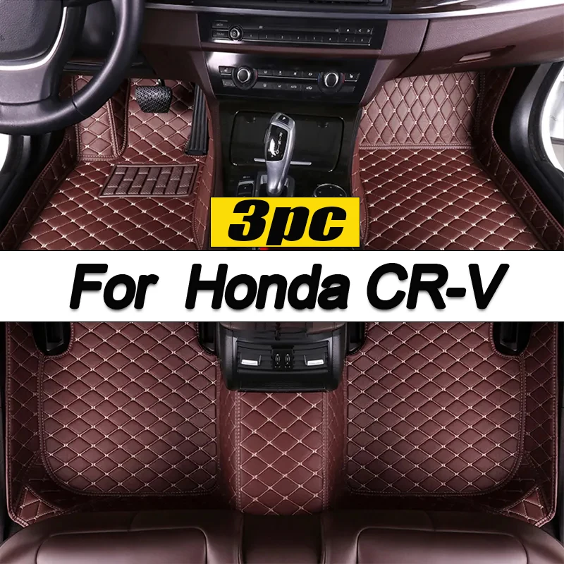 

Car Floor Mats For Honda CR-V CRV 2011 2010 2009 2008 2007 Auto Interior Accessories Carpets Custom Waterproof Leather Rugs