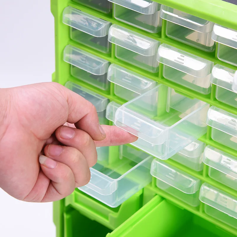 Wallmounted Screw Storage Box Toolbox Drawer Type Parts Storage Box