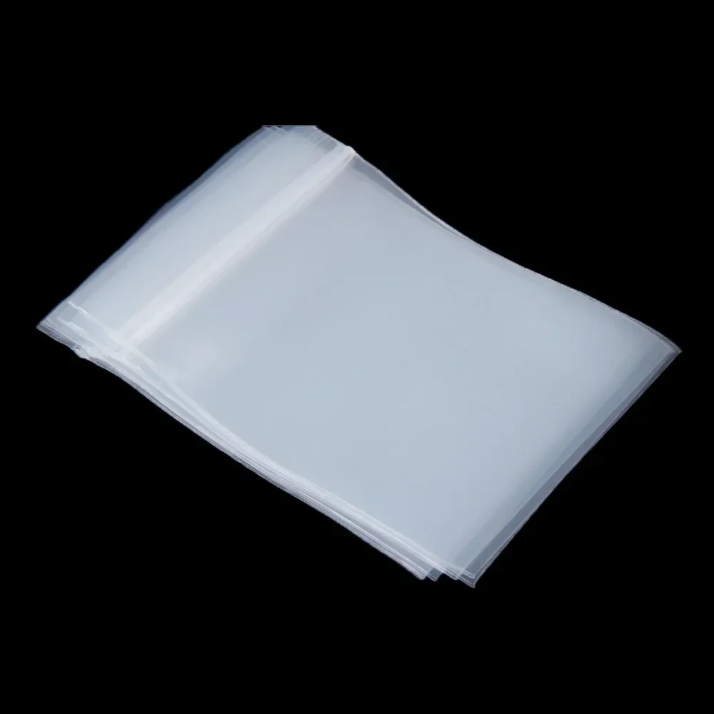Thick Clear Heavy-Duty Reclosable Storage Bags - Transparent Plastic Jewelry Packaging