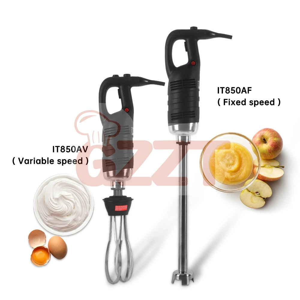 GZZT 850W High Speed Handheld Blender Commercial Immersion Blender Food