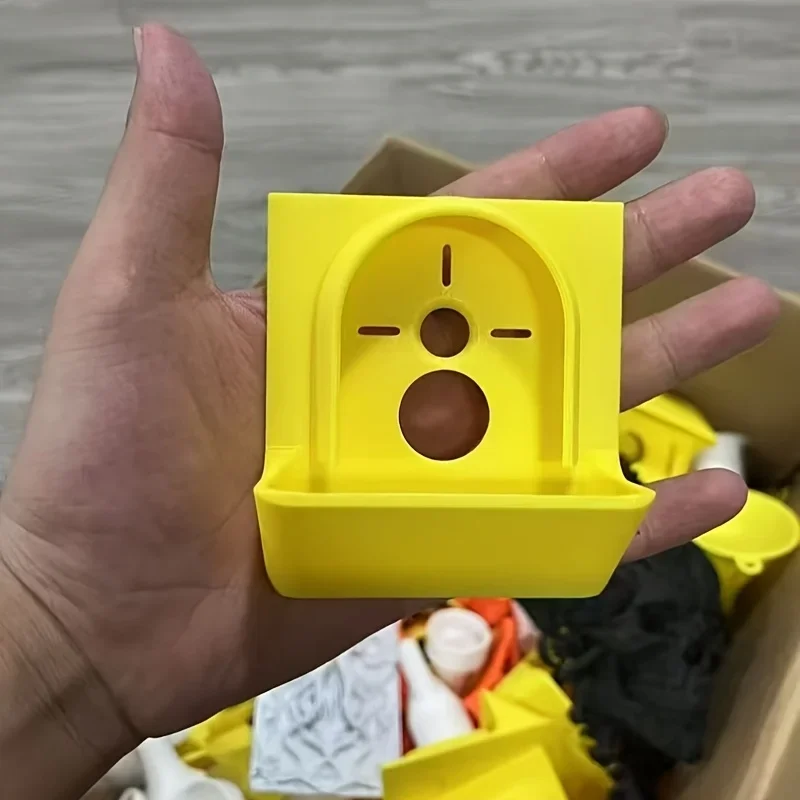 1pc Rotary Dust Collector Box,Heavy-Duty Plastic Dust Box Compatible with Drill Bits &Accessories,Dust Collector For Woodworking