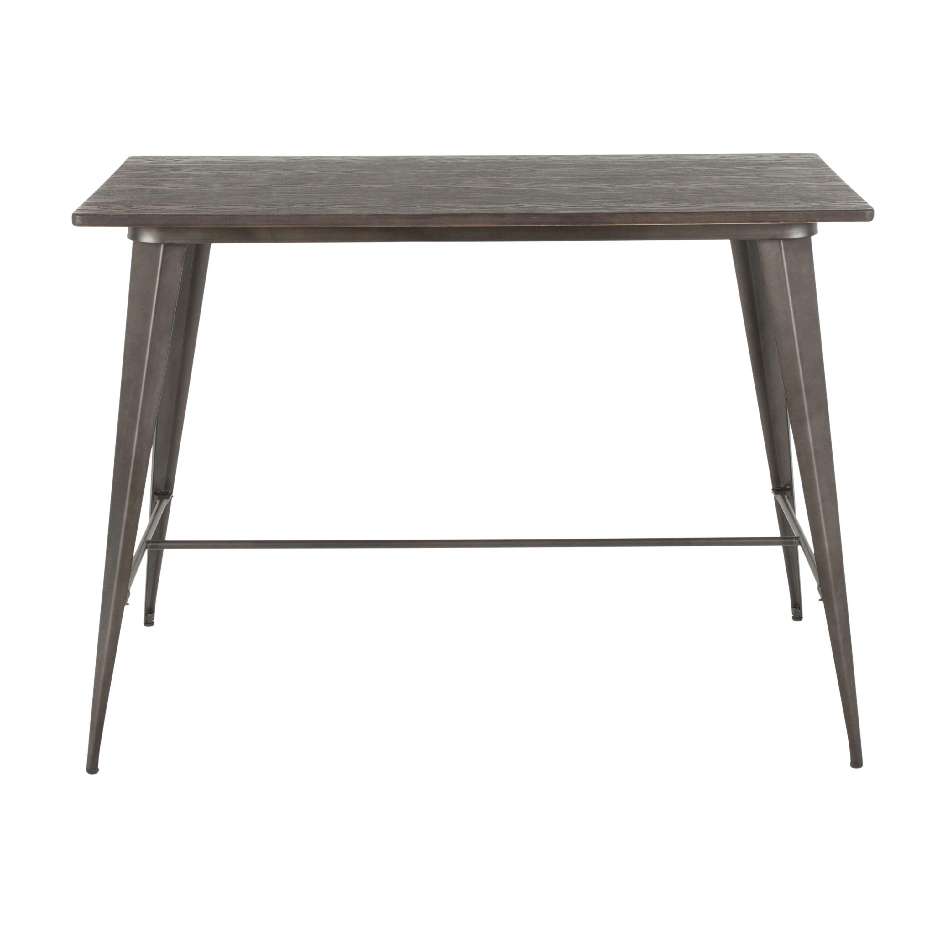 

Oregon Industrial Counter Table in Antique and Espresso by LumiSource