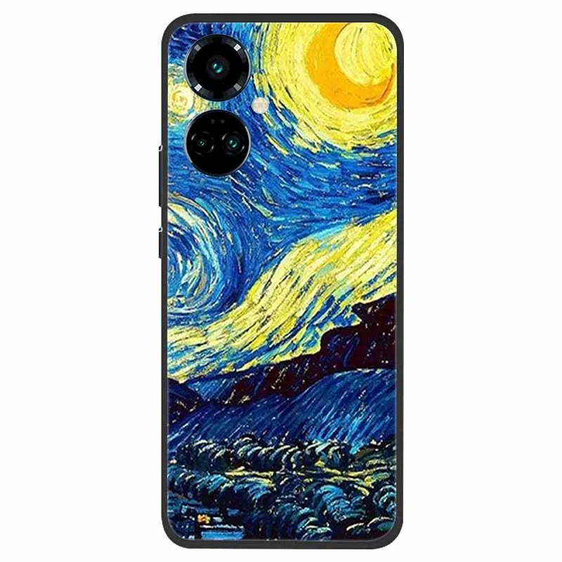 Tecno Camon 19 Shockproof Soft Silicone TPU Back Cover - Cute Design