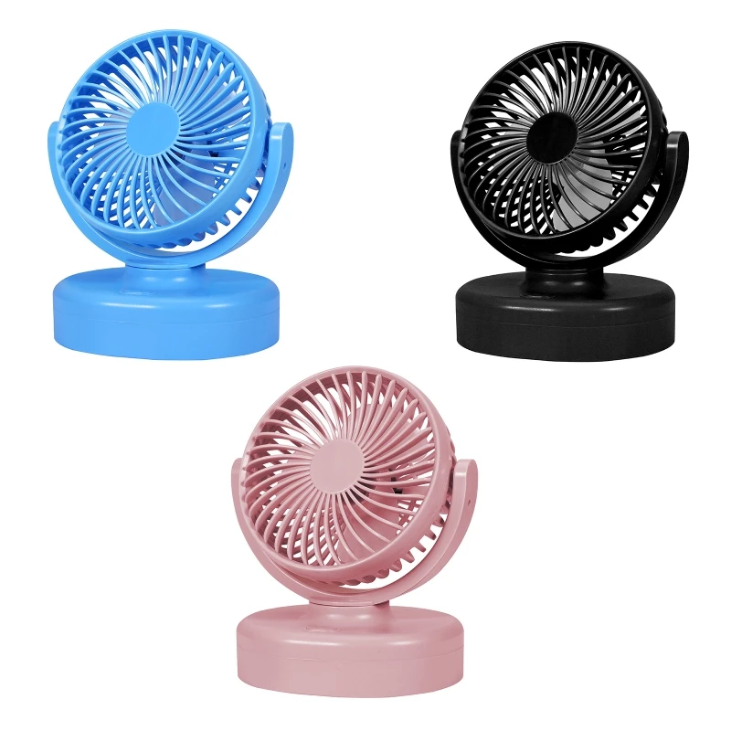 

IN Car Fan Mini USB Rechargeable Silent Fan Cooler for SUV, RV, Vehicles，Trucks