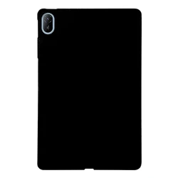 Flexible Black Silicone Tablet Case - Soft TPU Shell for Honor Pad X8a (Black)