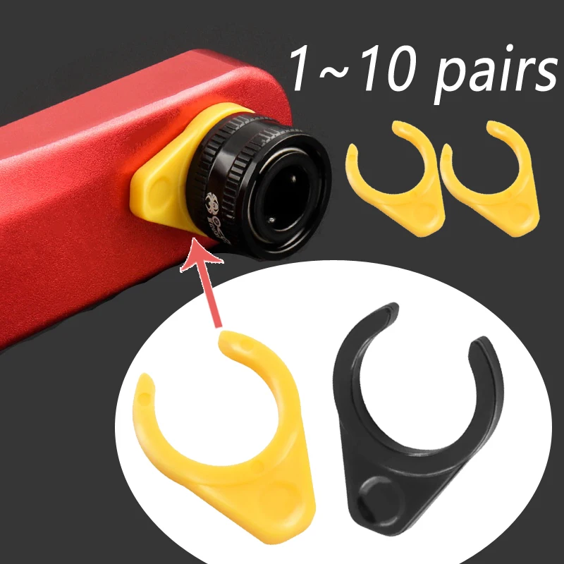Quick Release Pedal Safety Clip - Protection & Locking Retainer (1-10 Pairs)