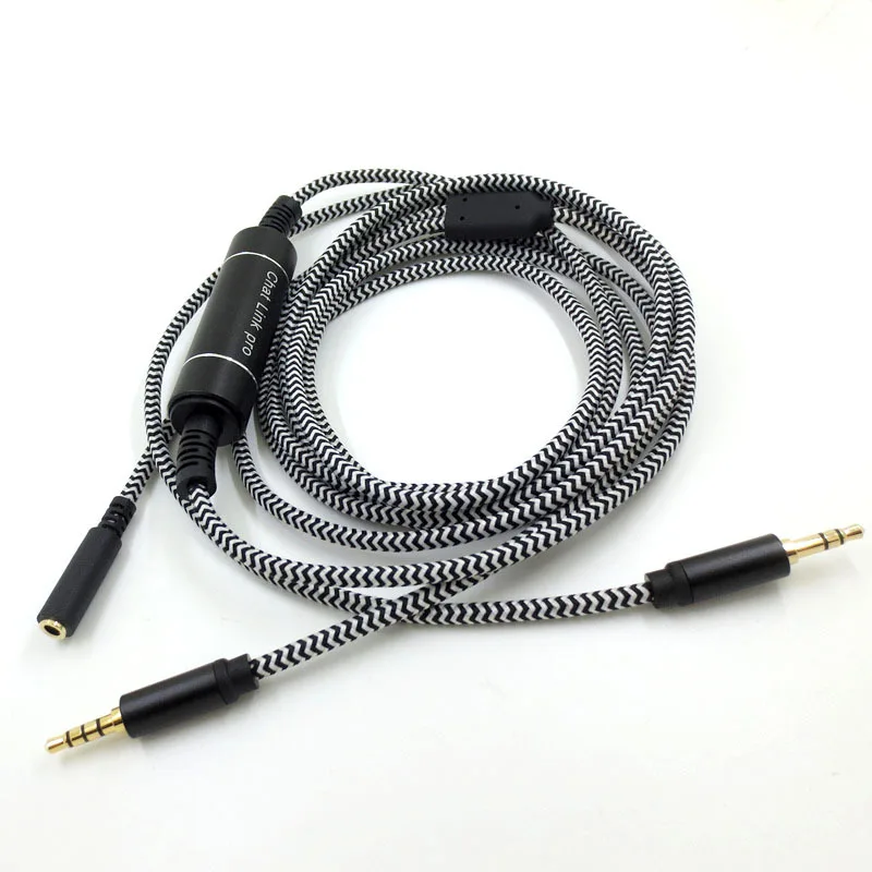 260cm Chat Link Audio Adapter Cable with in-line Isolator for Elgato HD60 S+ HD60 Pro Capture Card Replacement Line for NS PS5