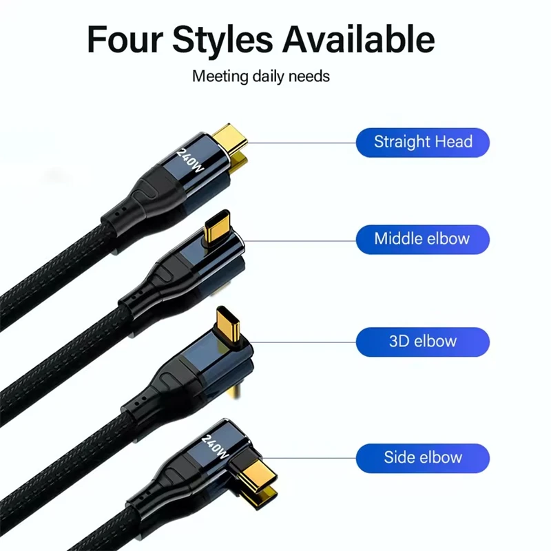 240W USB-C Fast Charging Cable 4