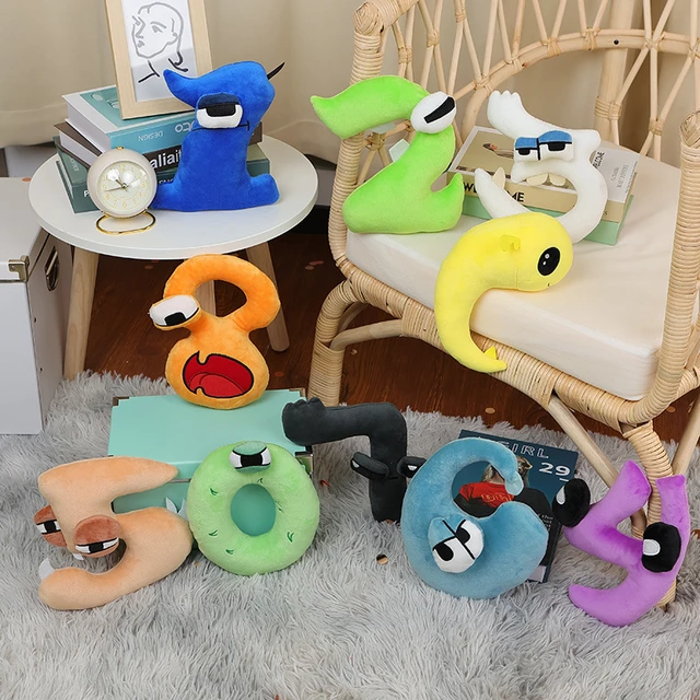 33pcs/set Russian Alphabet Lore Plush Toy Stuffed Animal Doll Educational  Toys Kids Children Christma Gift - AliExpress