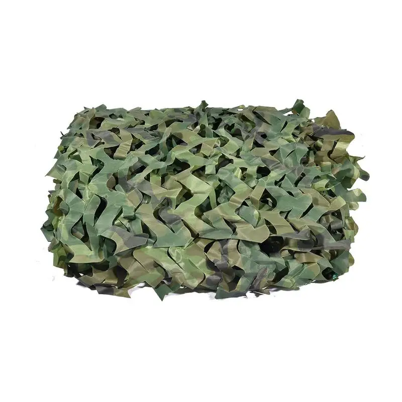 Camouflage Nets Woodland Troop Training Shade Nets Hunting Concealment Car Tent Shades Camping Yard Decor and Awnings