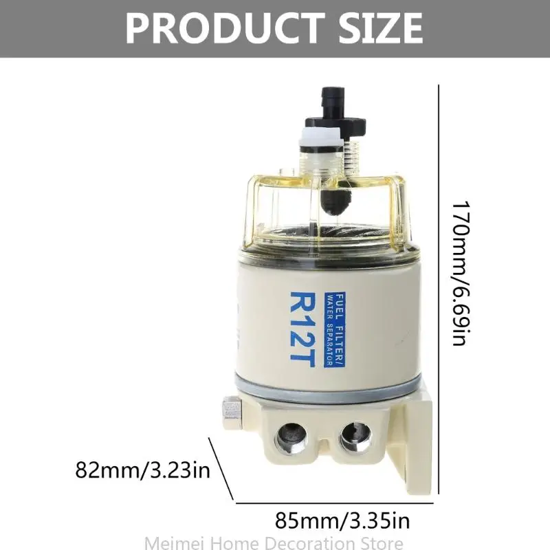 H7BF Water Separator Filter Engine for R12T 120AT Automotive Parts Complete Combo Water Separator Filter