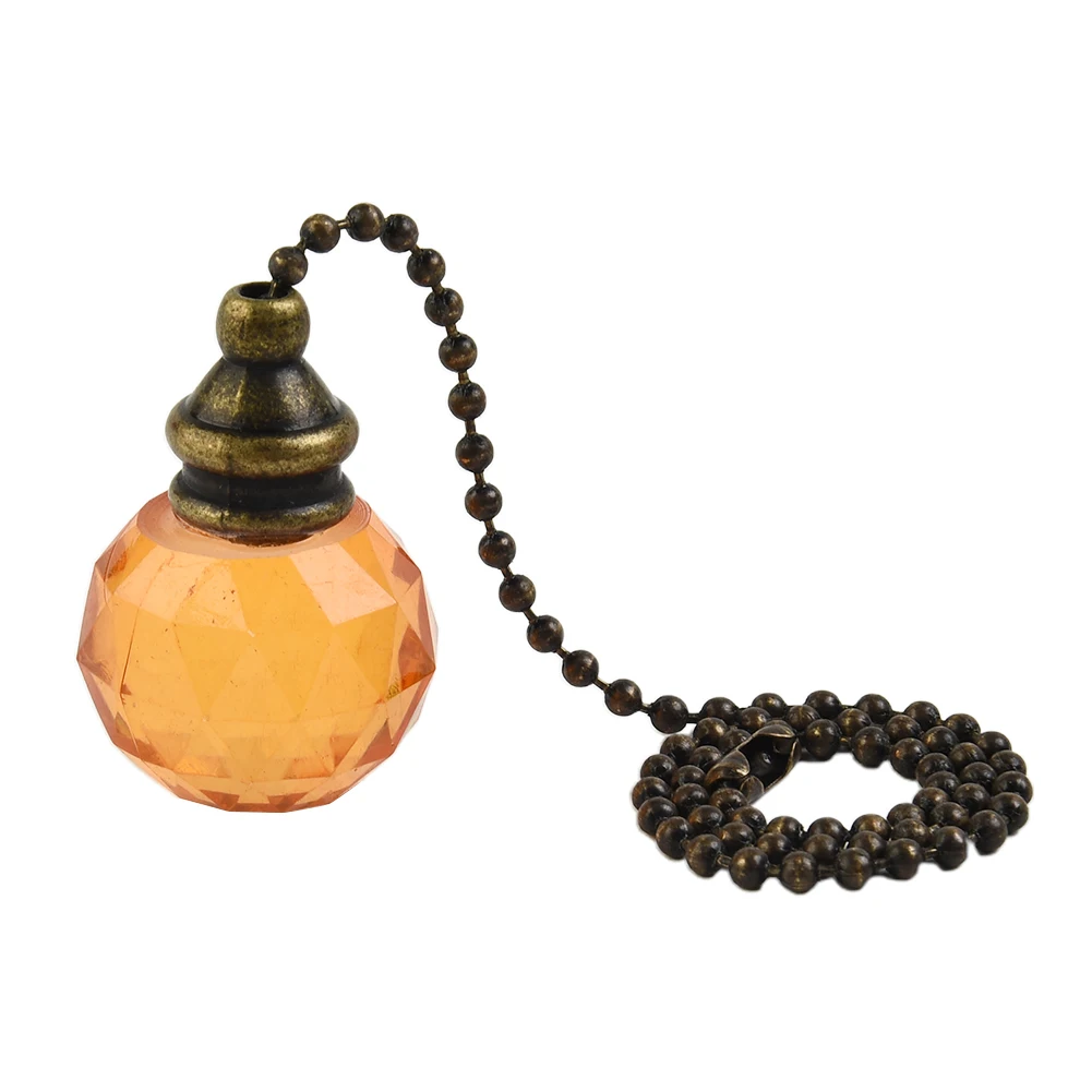 

Crystals Pendants Crystal Chain Bathroom Toilet Pull Bead Curtain Chain Chain Cord Handle Crystal DIY Crystal Ball Clear