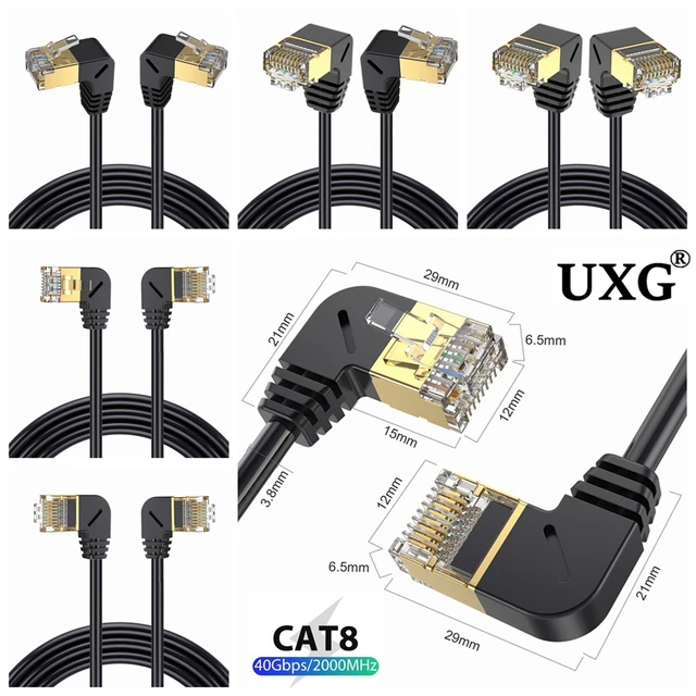 Ugreen CAT 8 Ethernet Cable High-Speed 40Gbps 2000MHz – UGREEN-MX