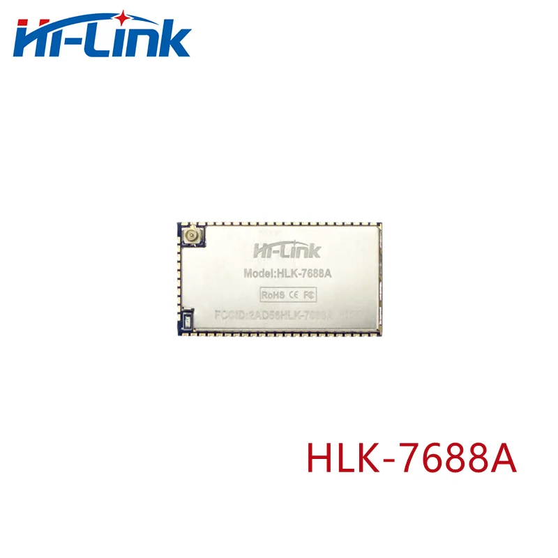 

Top sell CE/FCC HLK-7688A Openwrt Wifi Module with MT7688AN Chipset Wifi Module Lan Wan RAM 128MB/FLASH 32MB for camera/gateway