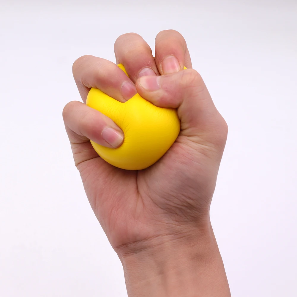 Foam Hand Grip Strengthener Massager Ball for Rehab Therapy