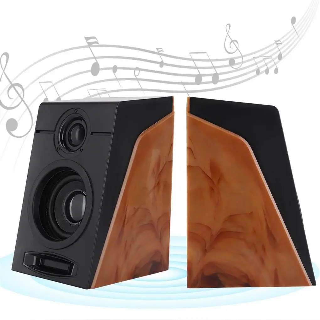 Heavy Bass Computer Speaker High Fidelity Noise Cancelling Sound Subwoofer USB2.0 Channel Audio Color Matching computer speakers