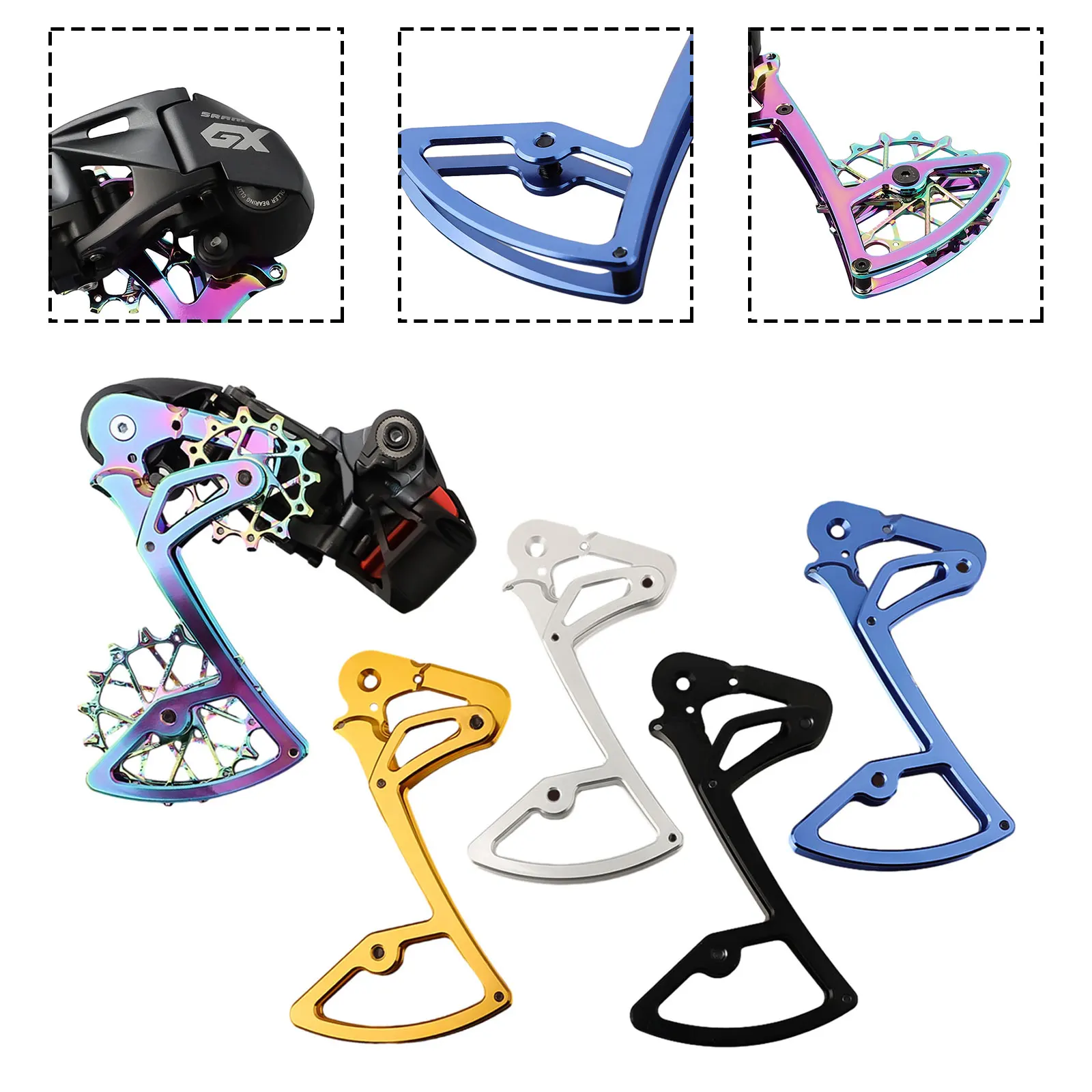 Fauhapyway Fahrrad Schaltwerk Halterung | Aluminiumlegierung | Kompatibel Mit Felt Compulsion, Edict, Virtue