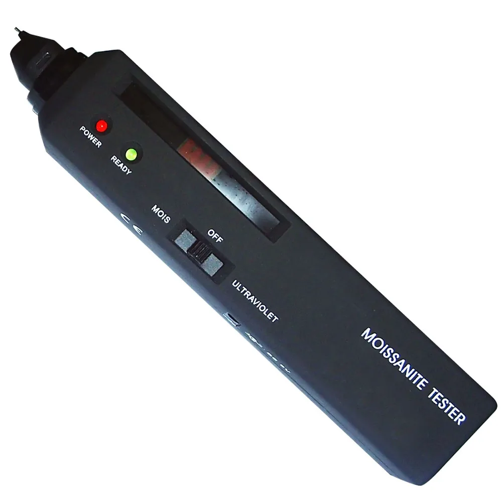 Handheld MOISSANITE TESTER Portable Moissanite Tester /Selector + Tester UV Light 2pt Jewel Stone Tool Selector