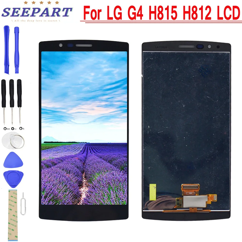 Tested Work 5.5"inch Lcd For Lg G4 H815 H812 Lcd Display Touch Screen  Digitizer Assembly With Frame Pantalla Replacement Parts - Mobile Phone Lcd  Screens - AliExpress