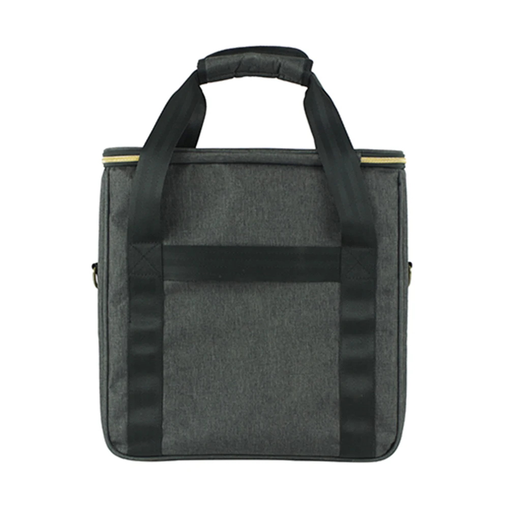 Vinyl Records Carrying Bag Large Capacity Vinyl Records Storage Handbag Thicken Padded CD Bag for 12 Inch Vinyl Records