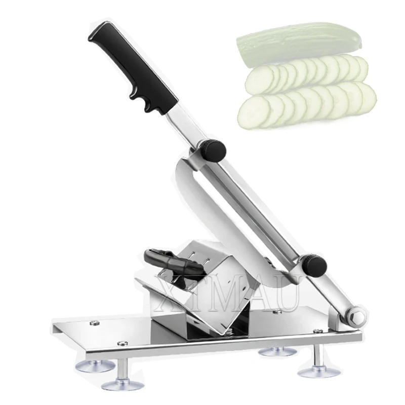 

Household Manual Meat Slicer For Frozen Lamb Beef Cutting Machine Vegetable Hot Pot Mutton Rolls Potato Cutter