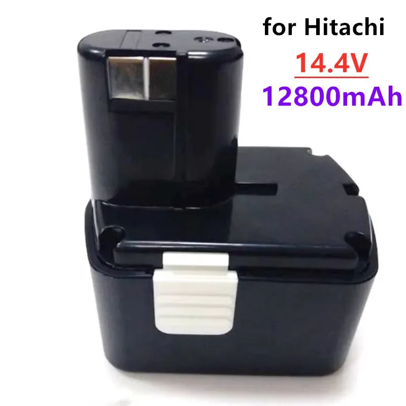 

2023 New Rechargeable Power Tool Battery for Hitachi 14.4V 12800mAh NI-CD DS14DVF3 EB1414S EB1412S EB1414 EB1414L CJ14DL DH14D