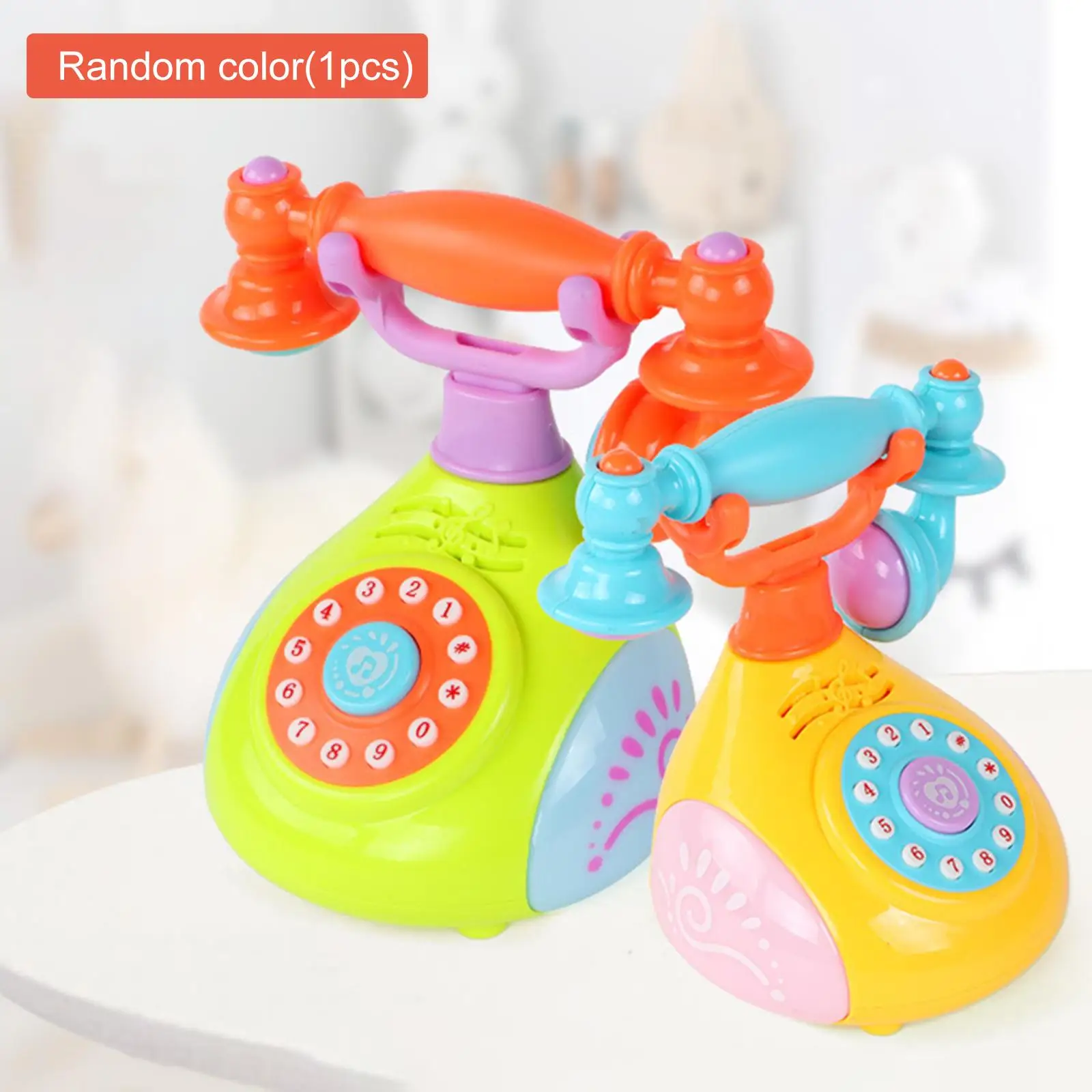 Electric Telephone Landline Toy Parent Child Interactive Toy for Boys Girls