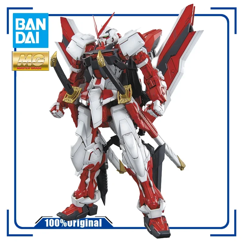 

BANDAI MG 1/100 MBF-P02Kai Gundam Astray Red Frame Kai Assembly Model Action Toy Figures Christmas Gift