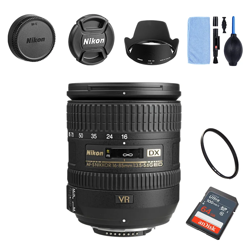 

Nikon AF-S DX NIKKOR 16-85mm f/3.5-5.6G ED VR Lens For Nikon Mount