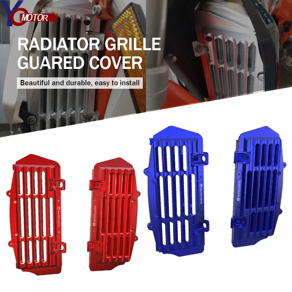 

Motorcycle Accessories Radiator Guard Grille Cover Aluminum For GASGAS EC300 2021 2022 2022 2023 EC250 EX300 EX350F EX450F MC125