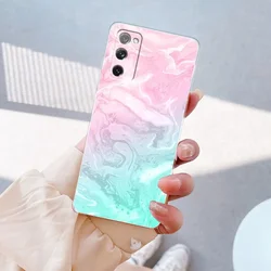 Clear Soft Silicone Phone Back Cover - Sleek Protective Case - Samsung S20Plus (TM2026)