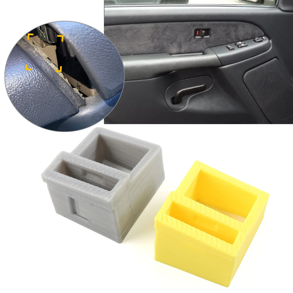 

2 Pcs Car Door Arm Rest Switch Panel Clip Repair Kit For Chevrolet Silverado Tahoe For GMC Sierra Yukon 2003 2004 2005 2007