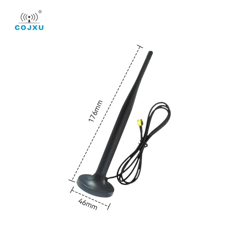 4G Antenna COJXU Sucker Antenna SMA-J 3dBi Waterproof Magnetic Base Easy Installation Widely Used Pure Copper Antenna 4pcs external heat soldering iron tips 30w 40w 60w non magnetic pure copper welding head used for welding speaker audio