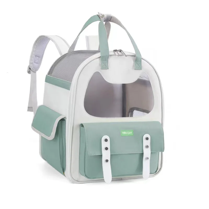 Title 20, Pet Cat Carrier Bag Cat Backpack Breathable Por...