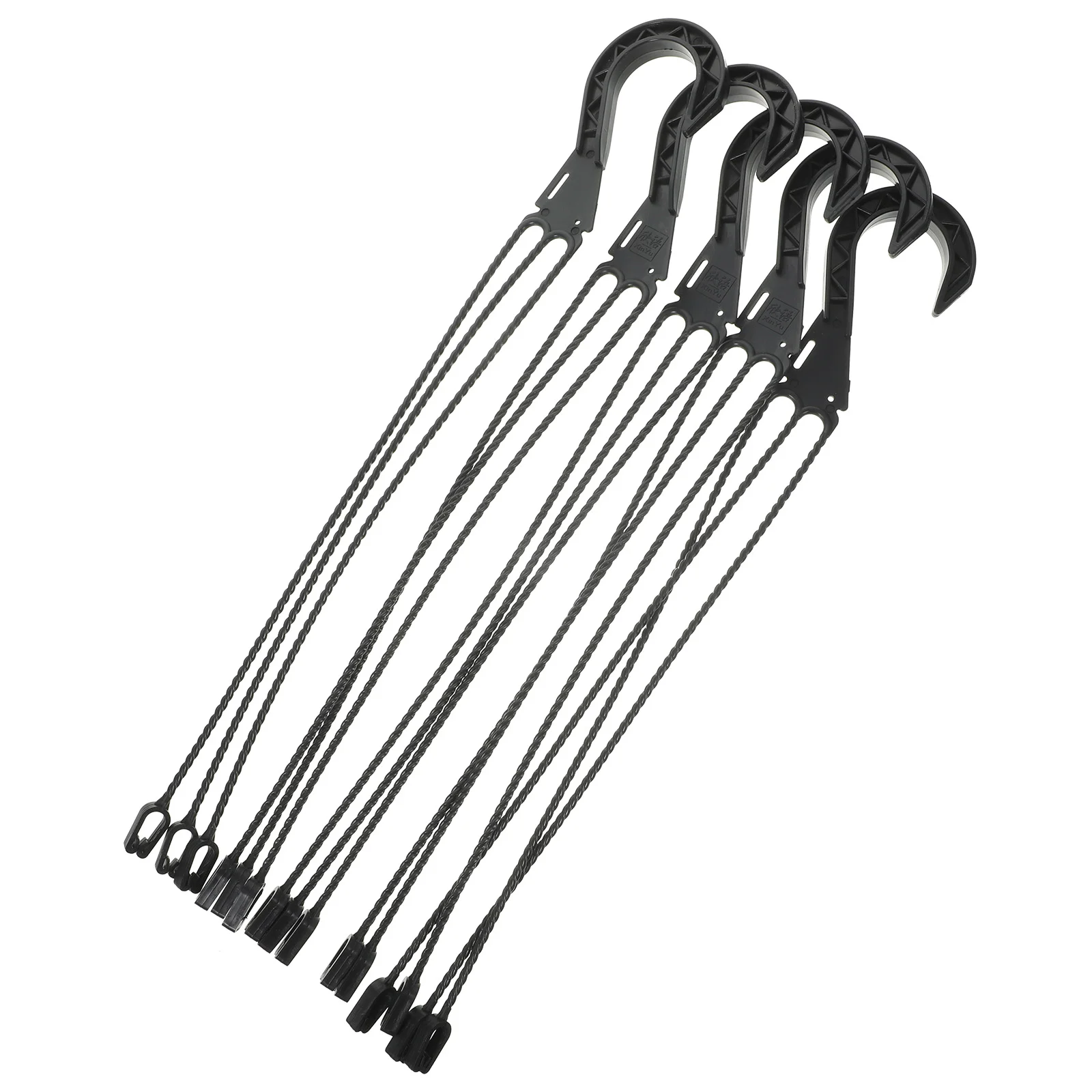 5 Pcs Absorb Water Succulent Flowerpot Hanging Basket Basin Water-absorbing Hook Planter Pots Bird Feeders Plastic Load