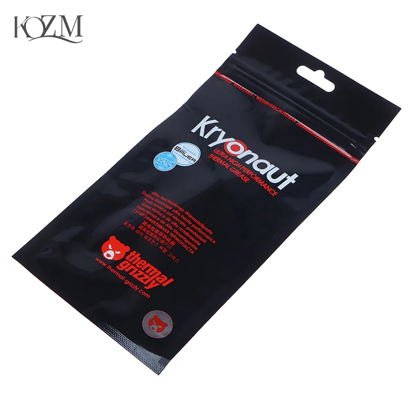 Thermal Paste 1g Thermal Grizzly Kryonaut Extreme KE for CPU/GPU Cooler Large Capacity Compound Cooling Silicone Grease