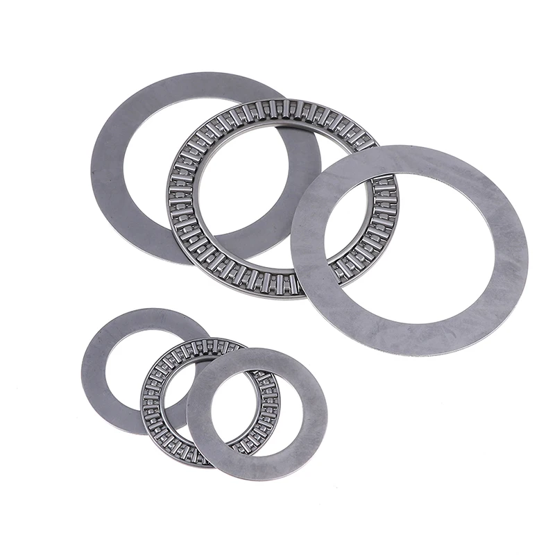 

AXK2542/3047/3552/4060/4565/5070/5578+2AS Series Axial Needle Roller Thrust Bearings With Two Washers Flat Thrust