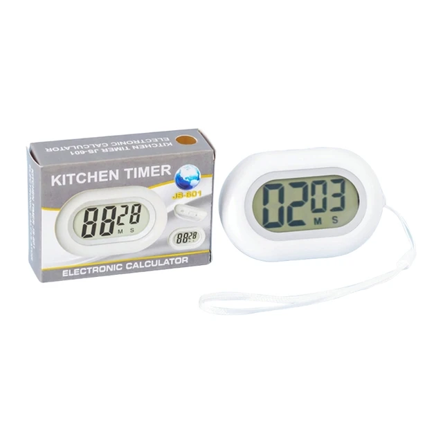 Kitchen Timer Cooking Digital Timer Powerful Magnet Back for Cooking Baking  Sports Games Office Countdown Timer Students - AliExpress