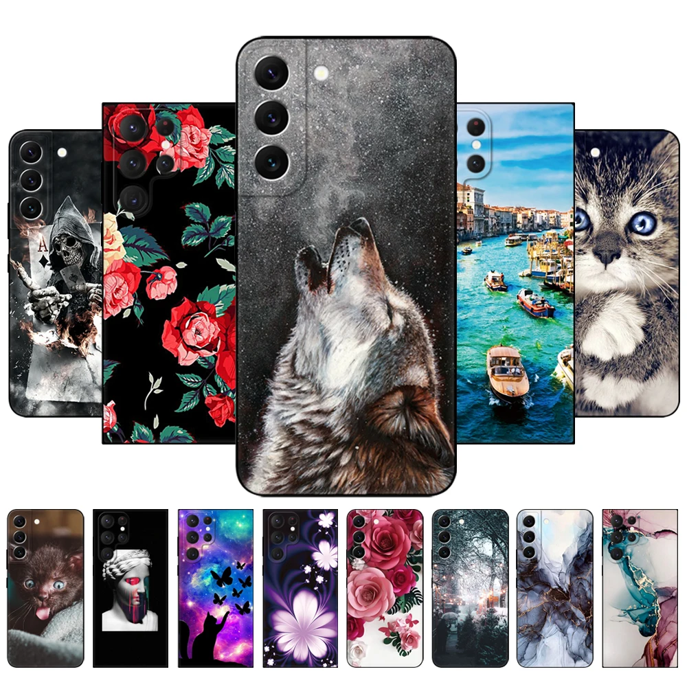 Per Samsung Galaxy S22 | S22 + | Custodia S22 Ultra 5G Per Samsung S22 Plus Cover Posteriore Per Telefono Galaxy 22 S 22 Borsa Paraurti Custodia In Tp