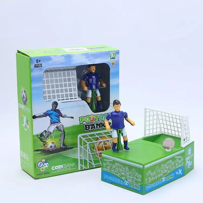 New Creative Piggy Bank For Children Boys Save Money Box Creative Football Style Piggy Bank Plastics Coin Piggy Bank ZE160 5
