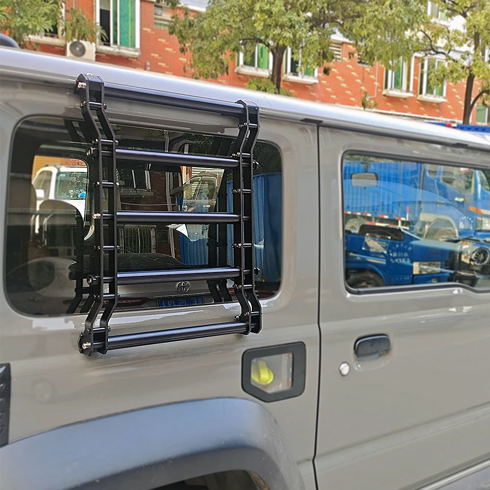 

Offroad Aluminum Black Side Ladder step for Suzuki Jimny 2019-ON Side Ladder for JB64 JB74 JB64W JB74W