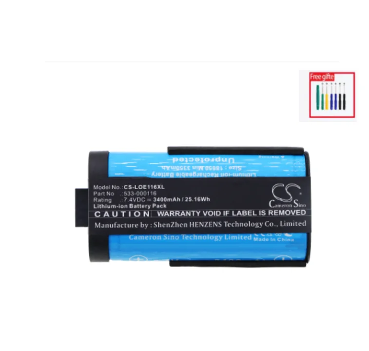 Speaker Battery For Logitech 533-000116 000138 UE MegaBoom S-00147 Capacity 3400mAh / 25.16Wh Li-ion 7.40V