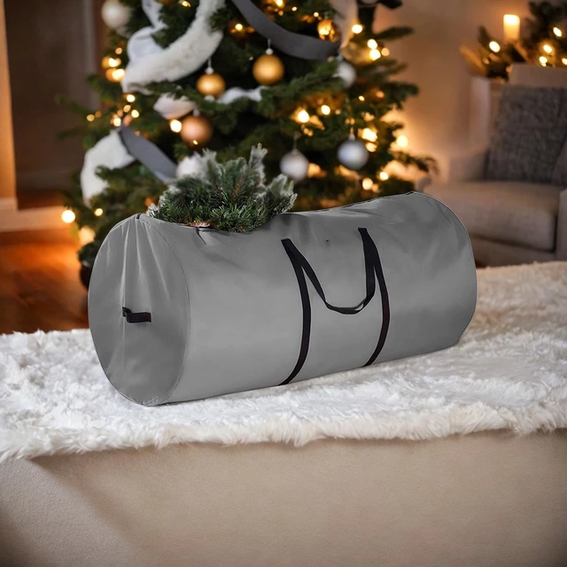 Christmas Light Storage Bag Round Christmas Storage Bag Tear Proof