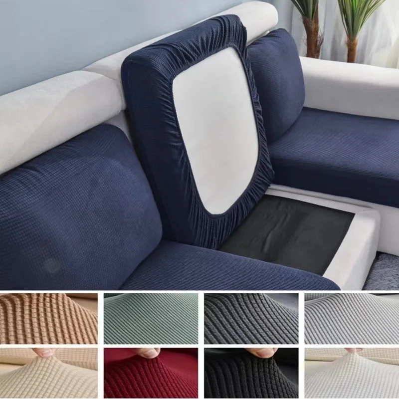 

Sofa Seat Cushion Cover Furniture Protector for Pets Kids Stretch Washable Removable Slipcover sofa cover sofa slipcovers