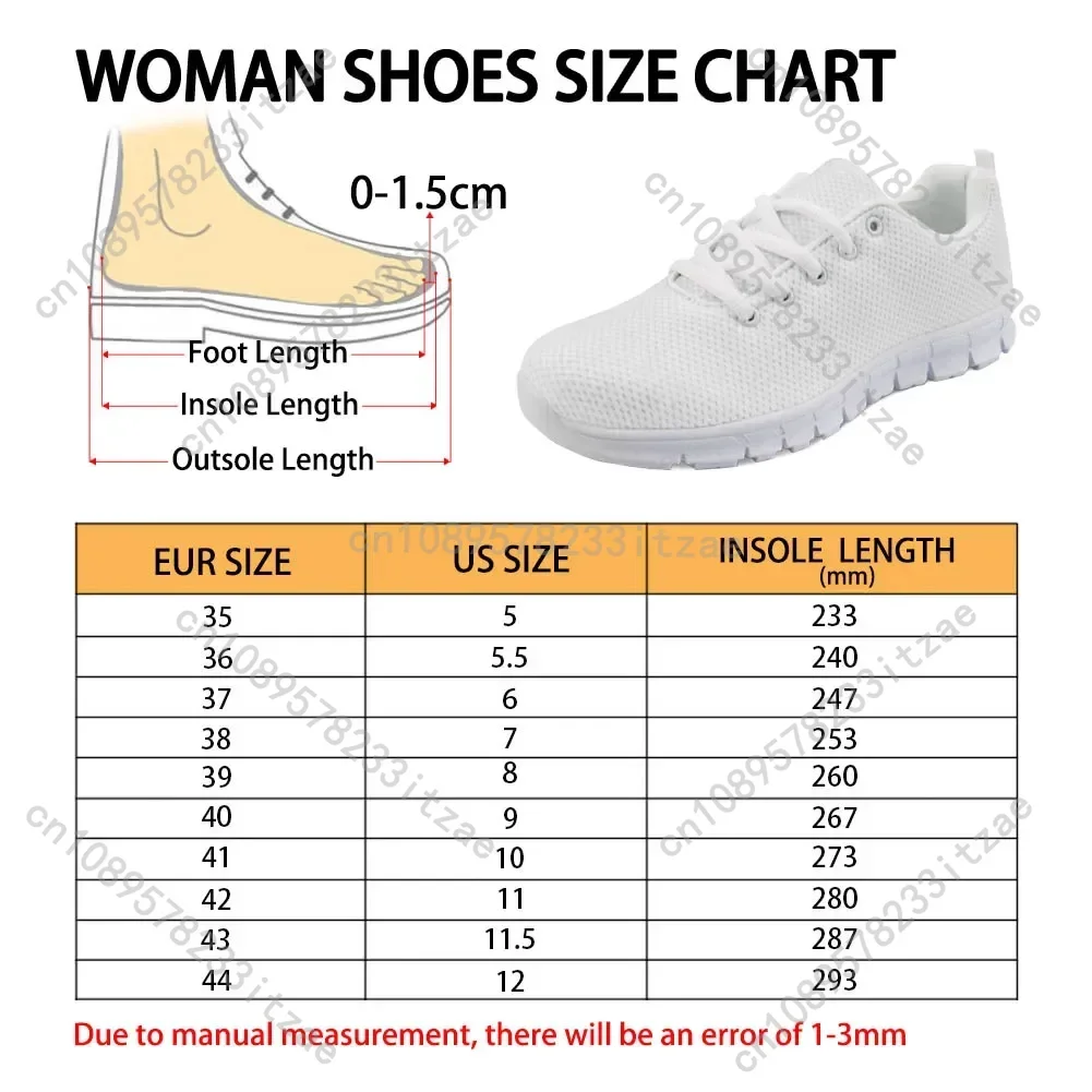 Casual Black Lace Up Flats Shoes Girls Funny 3D Cartoon Dentist/Teeth Printed Woman Summer Sneakers Fashion Footwear 3